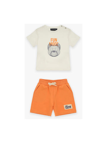 orange shorts Shorts KHABBAZ