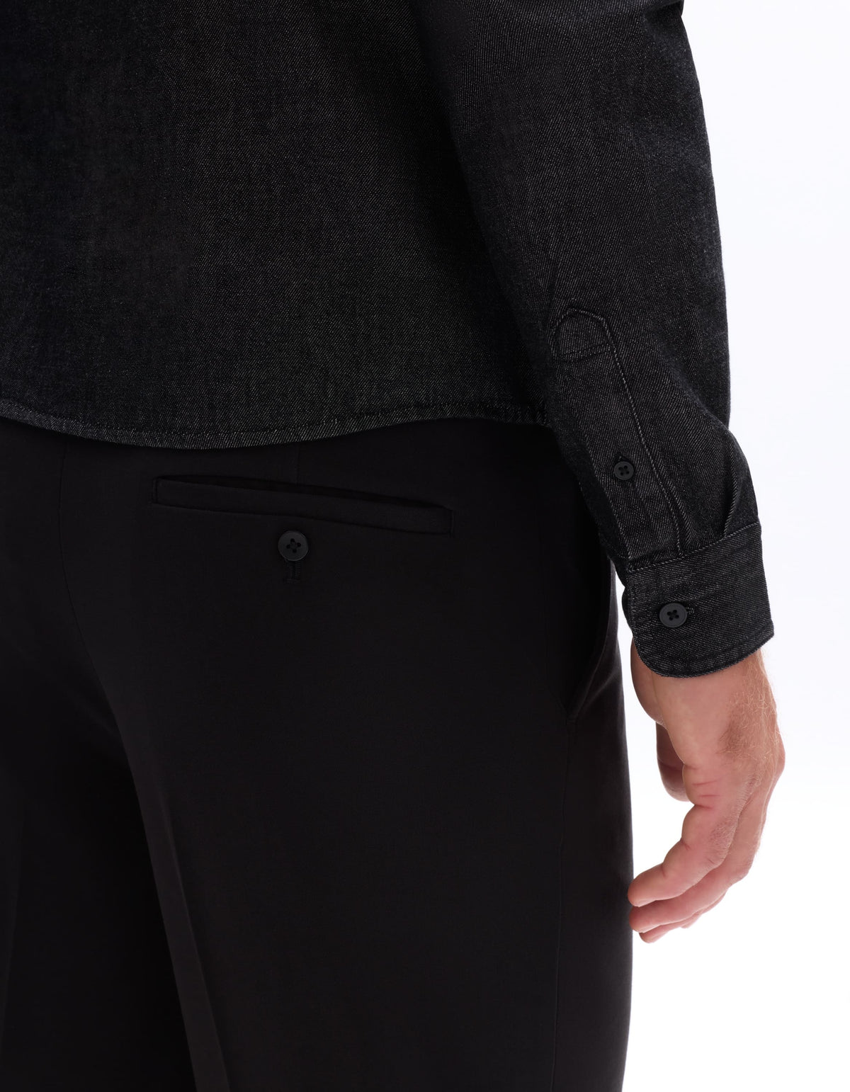 Celio 24H loose stretch trousers - Black