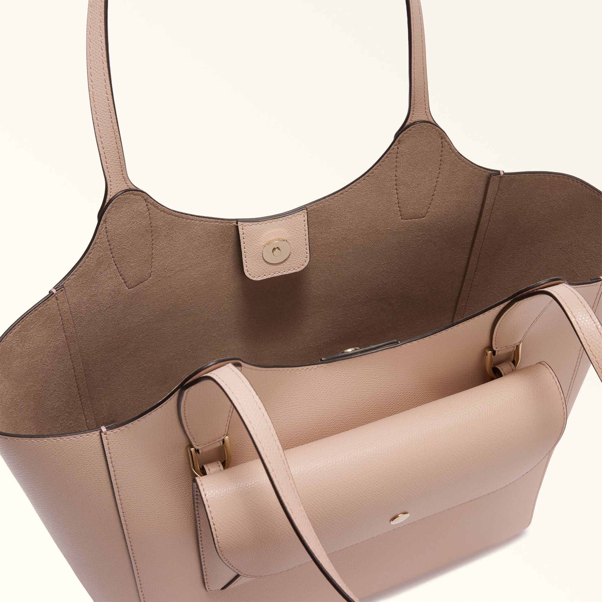Furla Lea M Tote in Pink - Bags 