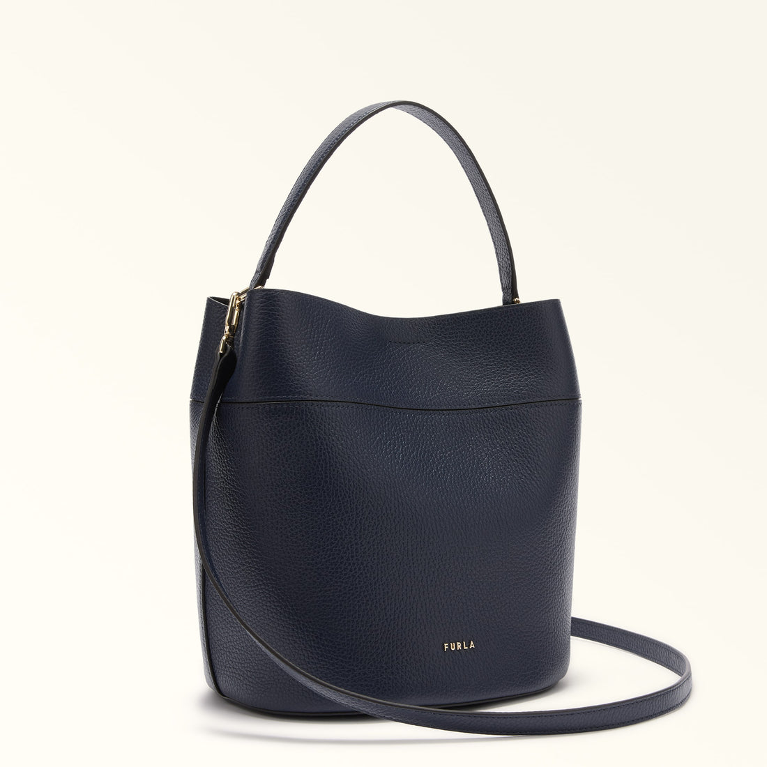 Furla Amelia M Bucket Bag in Blue - Bags 