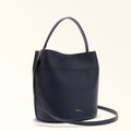 Furla Amelia M Bucket Bag in Blue - Bags 