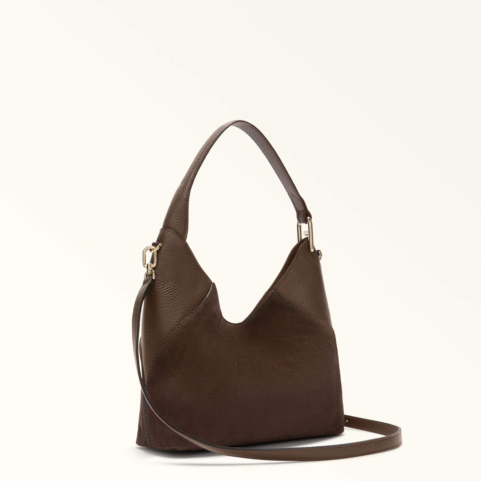 Furla Lara S Hobo Bag In Leather