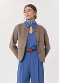 Thimothee top in denim blue by Tara Jarmon