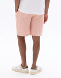 Celio Regular Fit Bouclé Effect Bermuda Shorts - Pink
