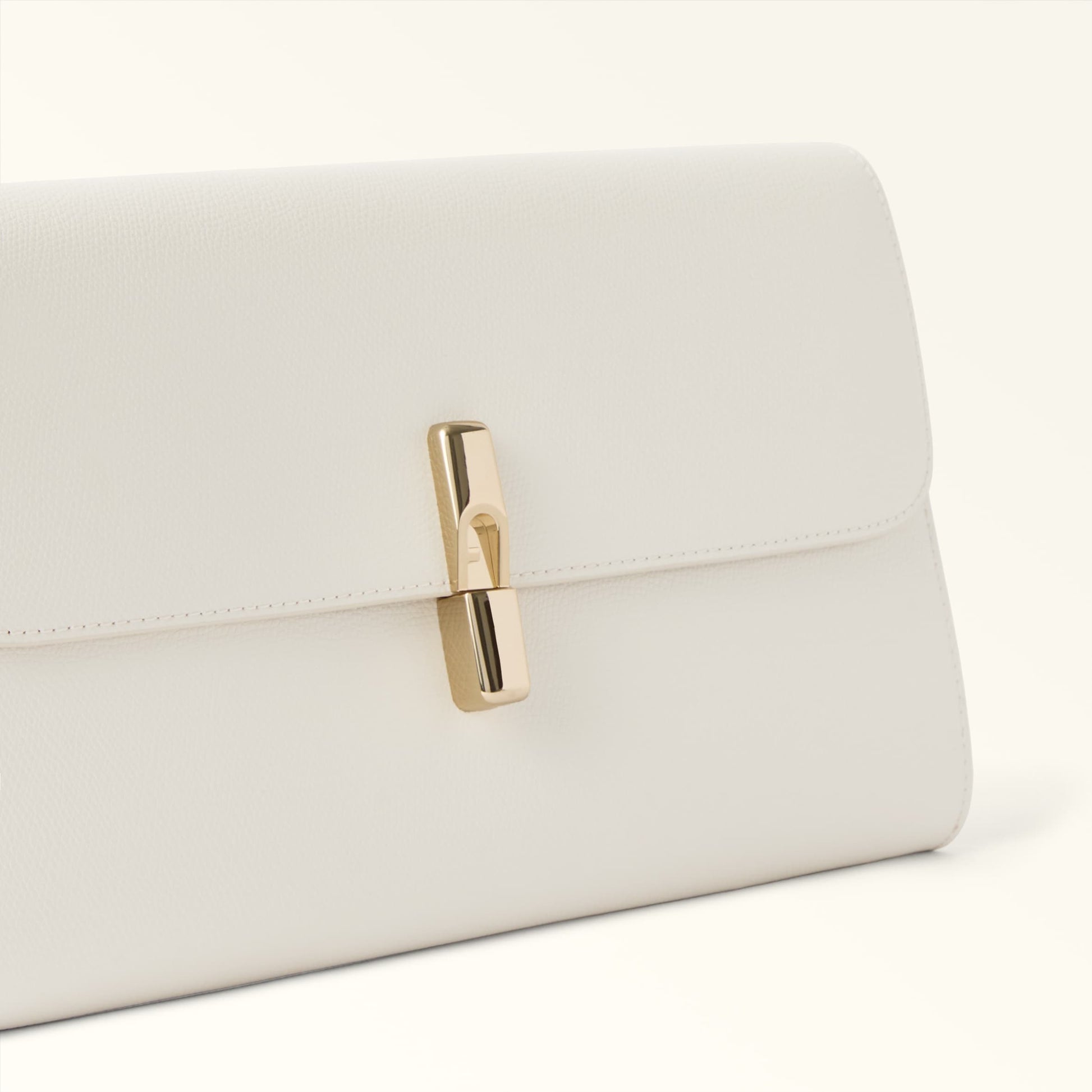 Furla Iride Clutch in White - Bags 
