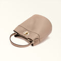 Furla Amelia M Bucket Bag in White - Bags 