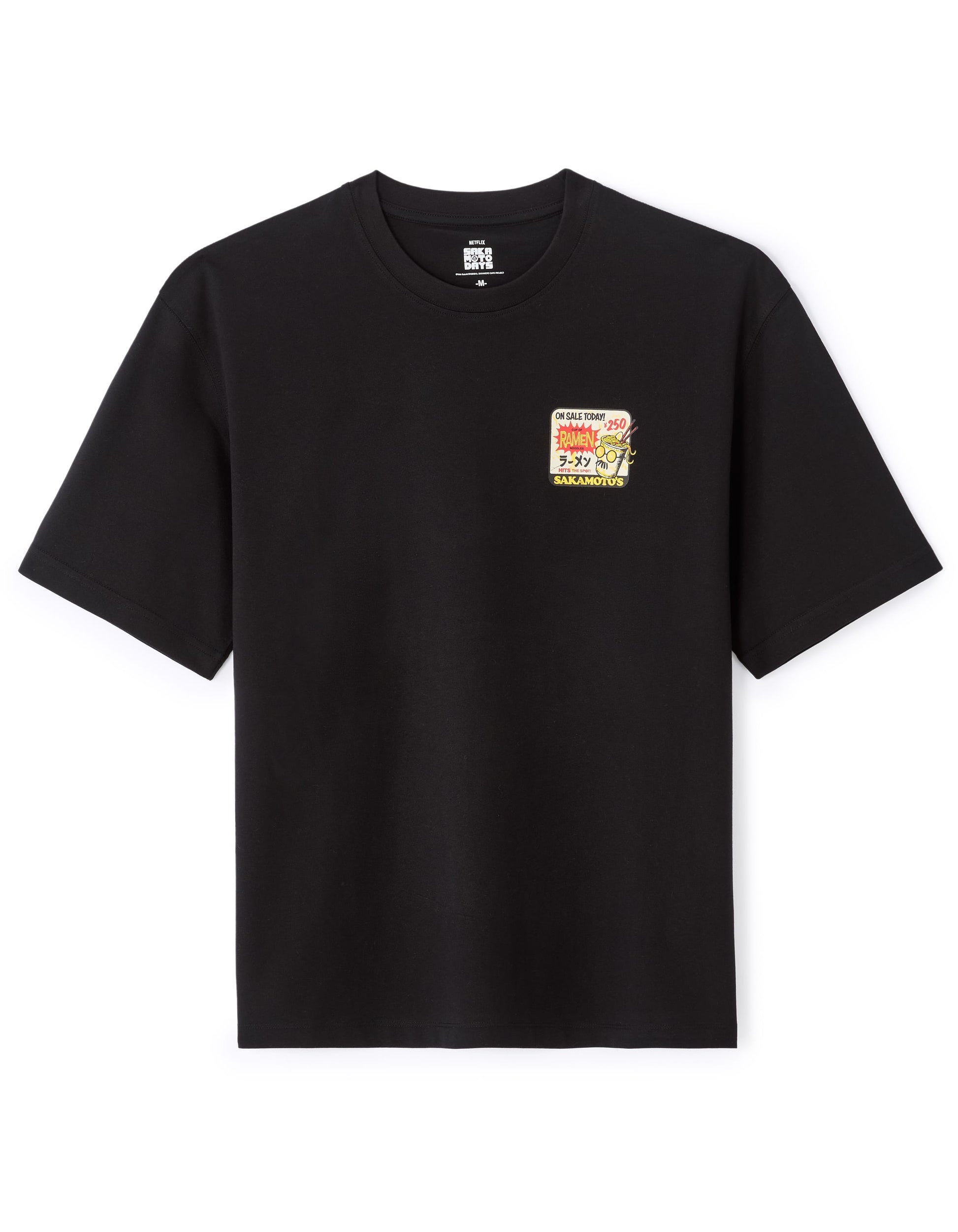 black tee shirt