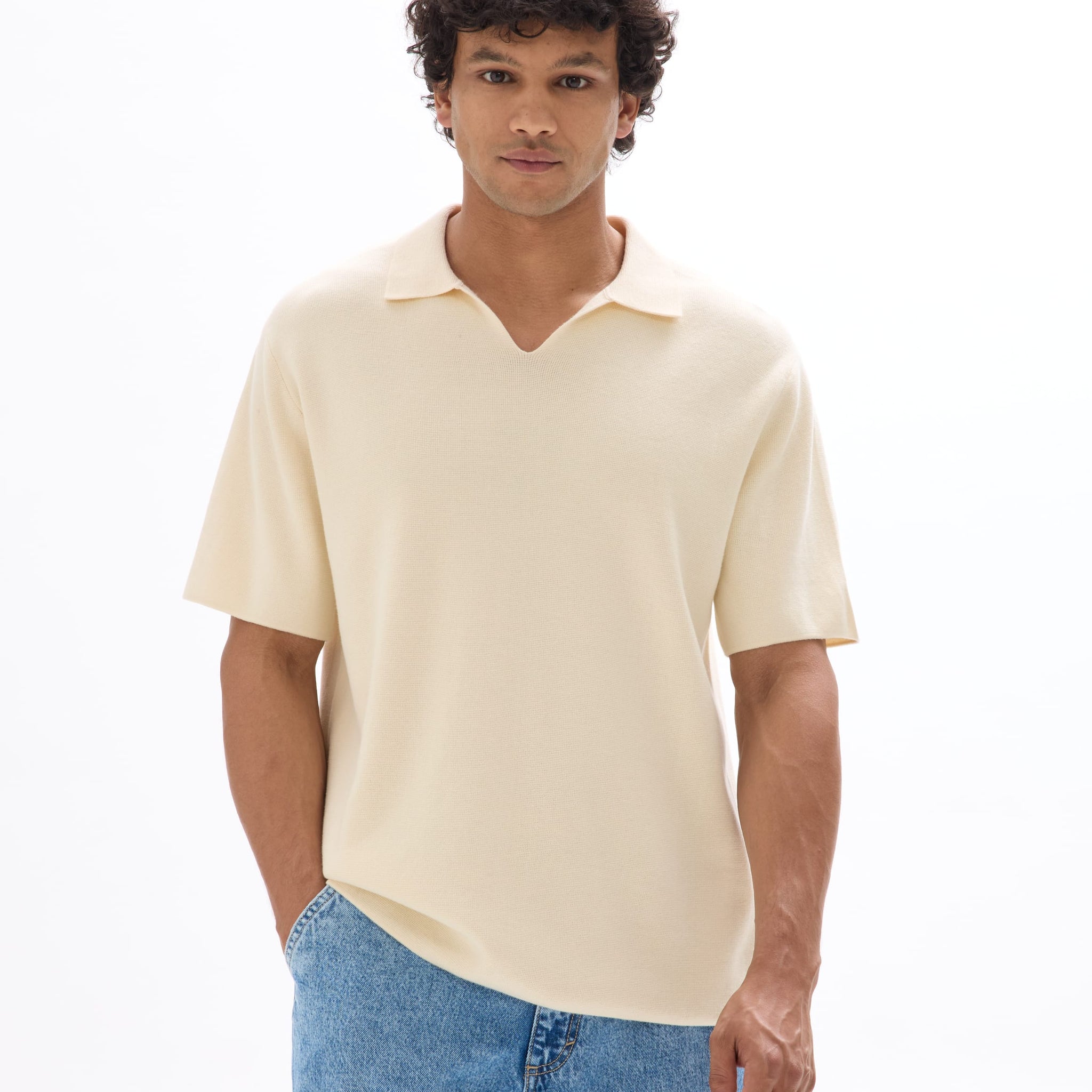 ecru Short sleeves Polo