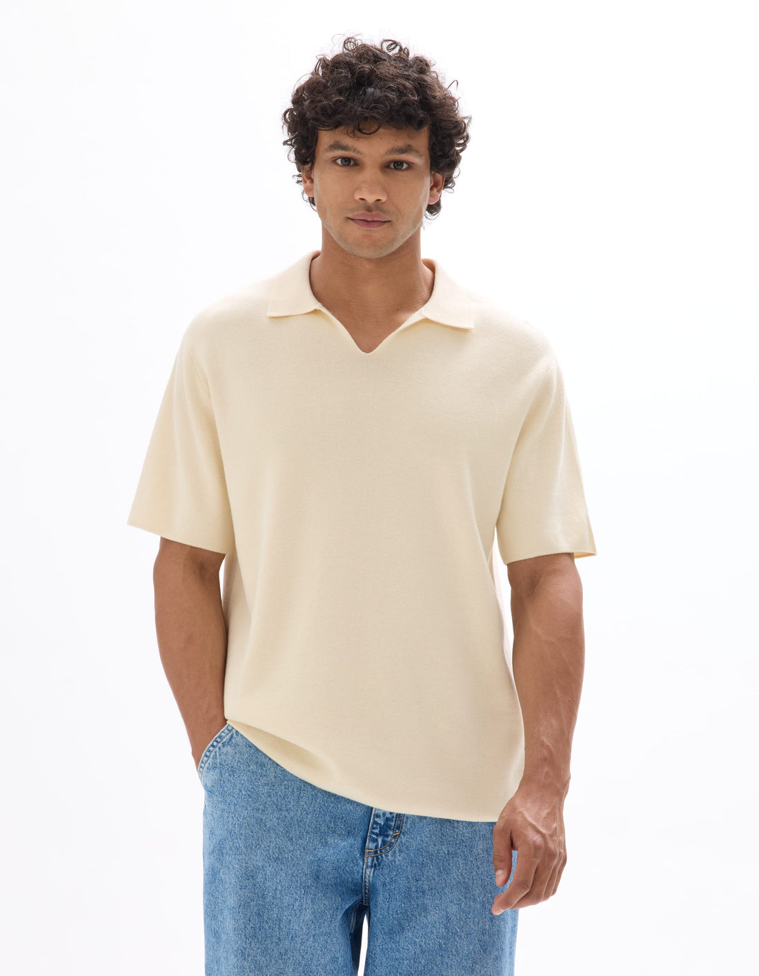 ecru Short sleeves Polo