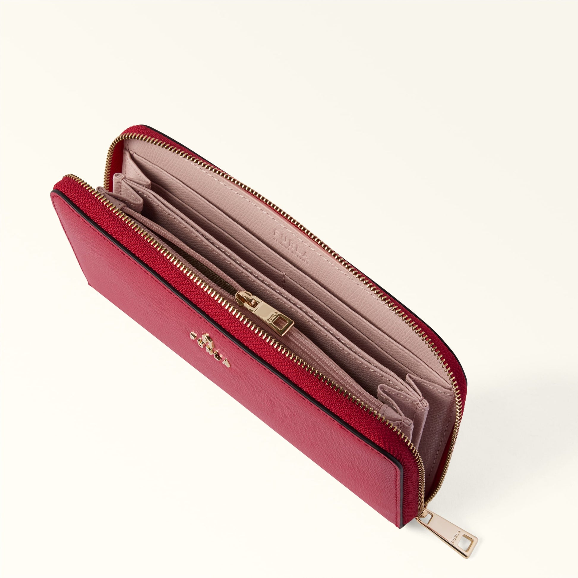 Furla Camelia Xl Zip Around in Pink - Wallets 