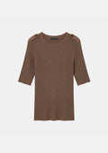 Polly sweater in camel by Tara Jarmon
