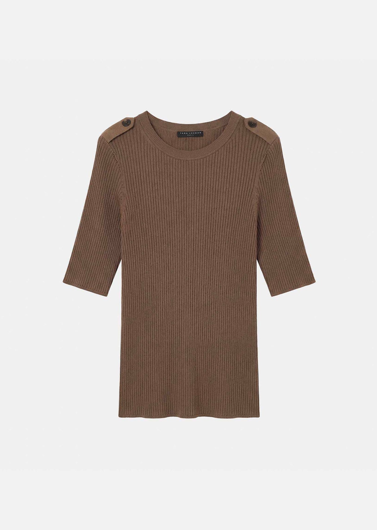Polly sweater in camel by Tara Jarmon