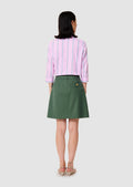 Jimmy green tailored wool skirt by Tara Jarmon Lebanon
