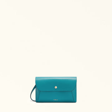 Furla Lea Xl Pouch in Blue - Bags 
