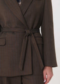 Virginie vest in brown by Tara Jarmon