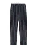Celio Striped Straight Pants - Blue