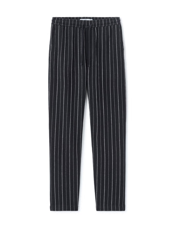 Celio Striped Straight Pants - Blue