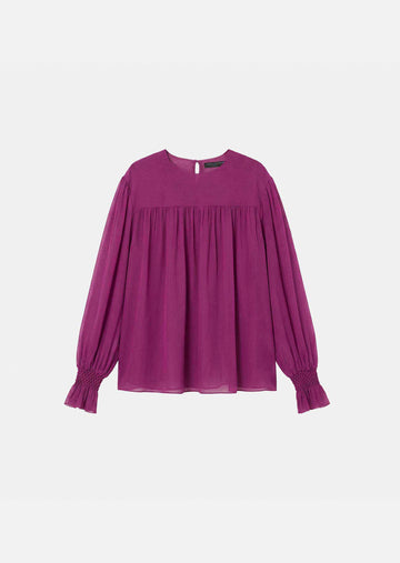 Truddie dress in purple by Tara Jarmon