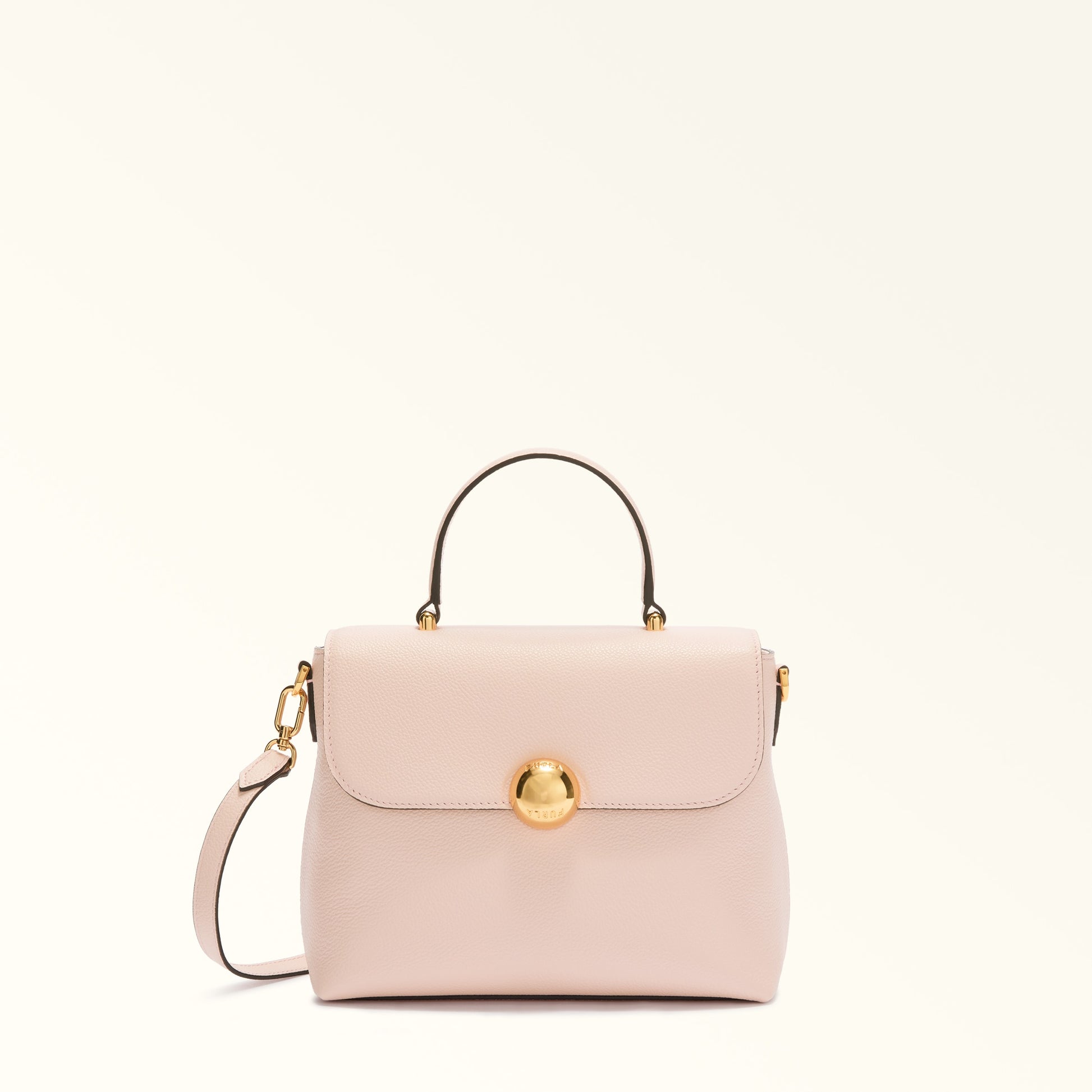 Furla Moonlight S Top Handle Bag In Leather