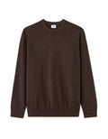 Dark Brown Crew Neck Jumper - Celio Lebanon
