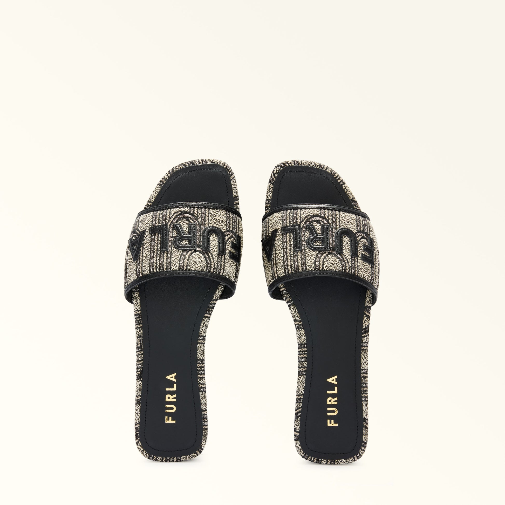 Furla Brezza Sandal T.10 in Black - Shoes 