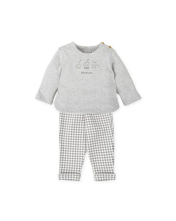 Grey Set Top & Bottom for Kids