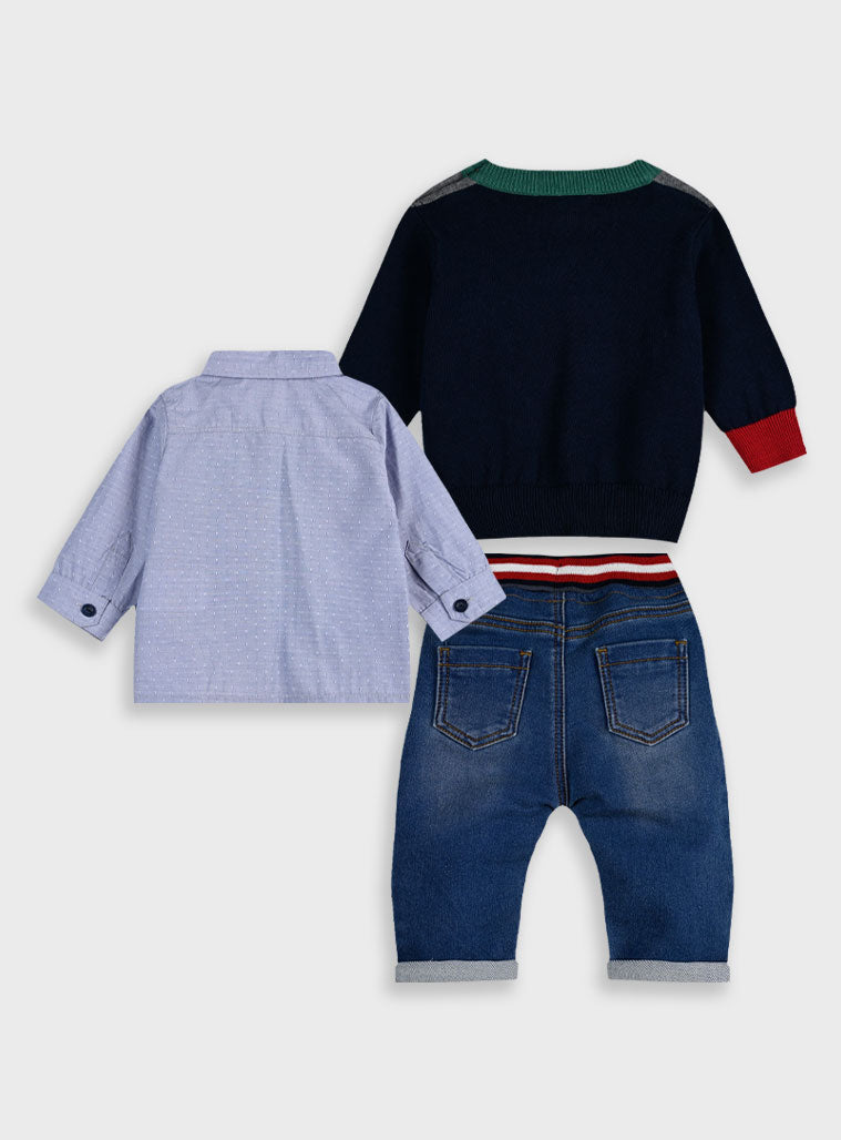 3 PCS INFANT'S SET