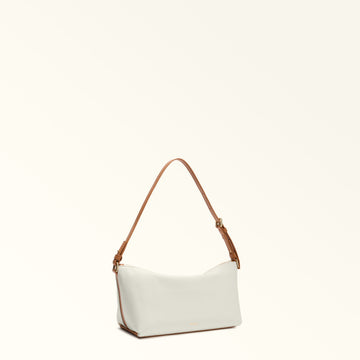 Furla Debby Mini Shoulder Bag Soft in White - Bags 