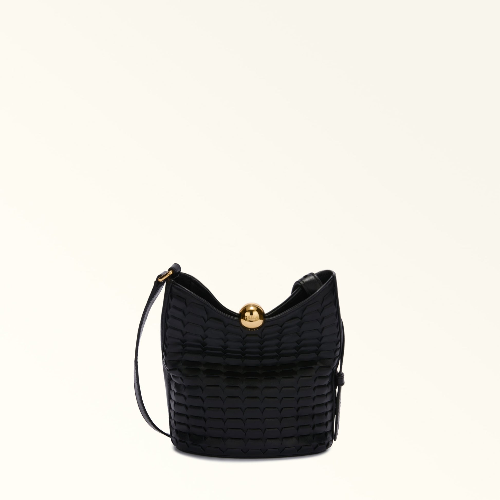Bucket Bag F5S-Furla Sfera Soft Nero