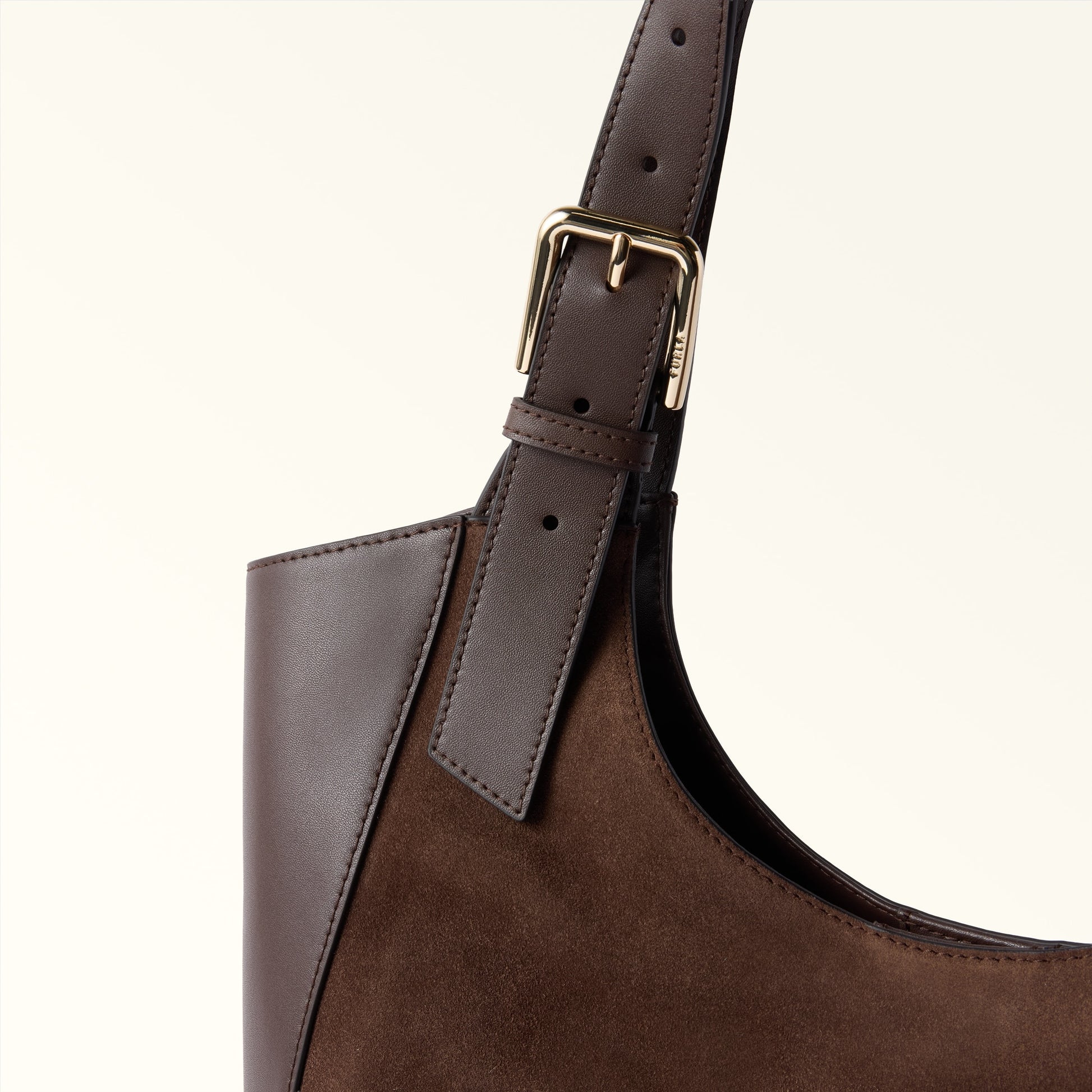 Furla Dora L Tote in Brown - Bags 
