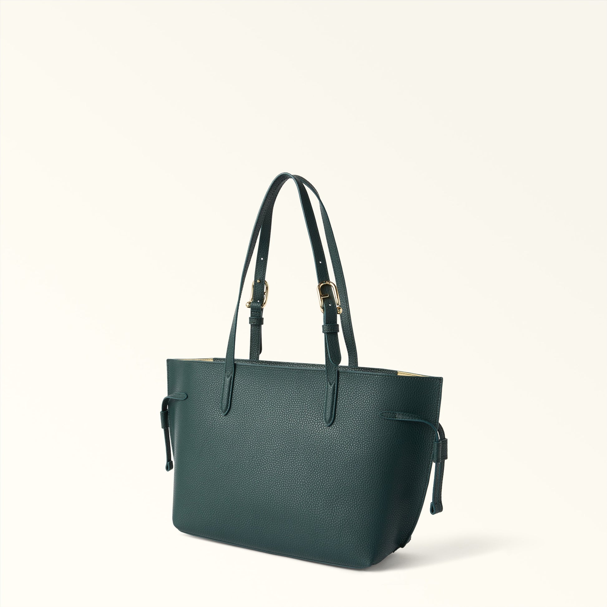 Furla Ava M Tote W/Zip in White - Bags 