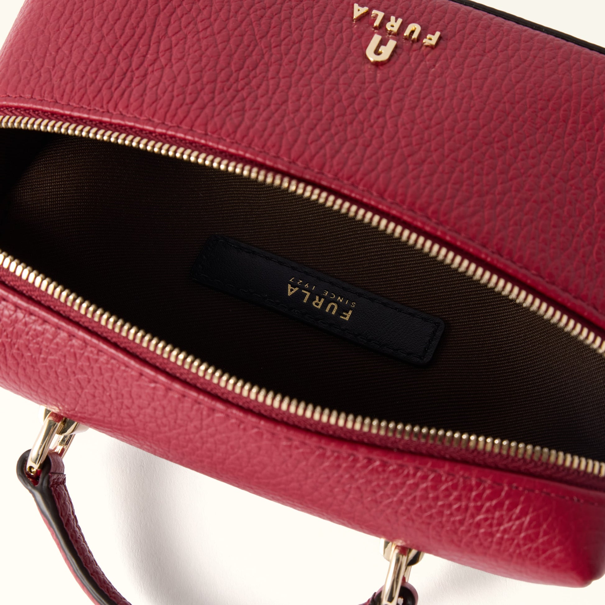 Furla Camelia Micro Vanity Case Crossbody in Red - Bags 