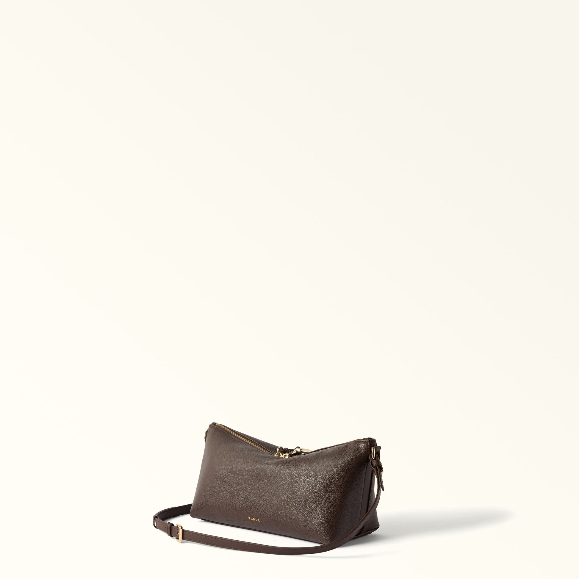 Furla Debby Mini Shoulder Bag Soft in Brown - Bags 