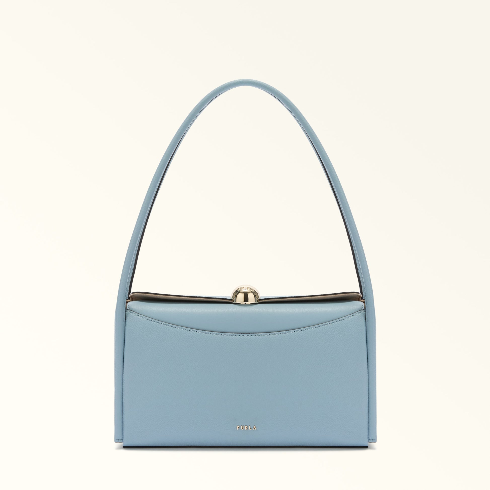 Furla Nicole M Boston  Bag In Leather