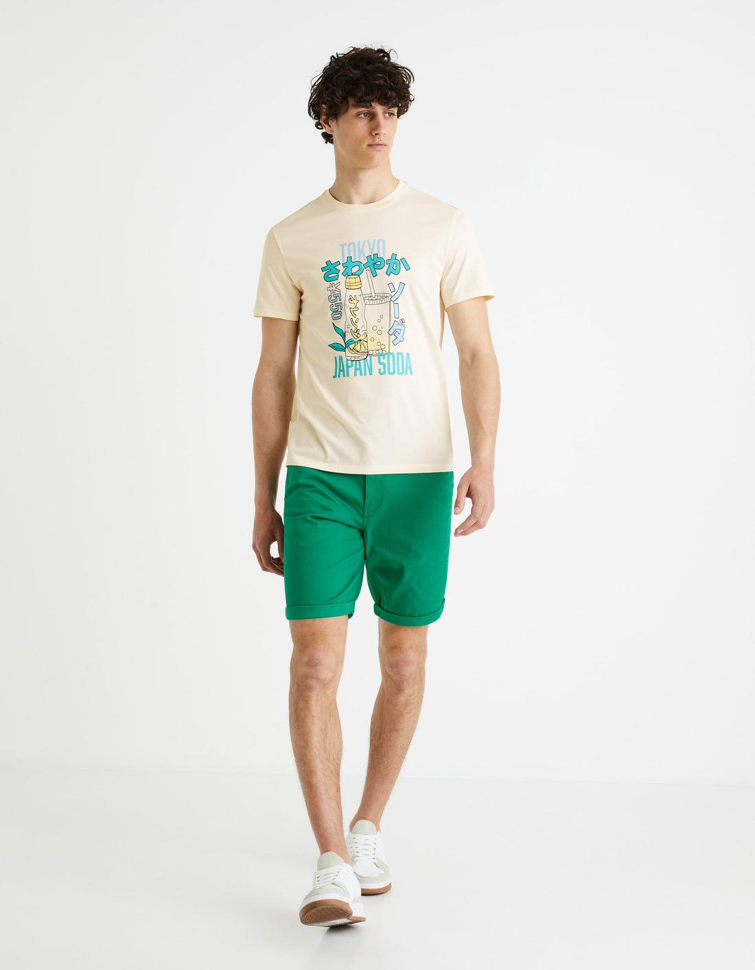 FEHUNGRY OFF WHITE SS TSHIRT - Celio lebanon