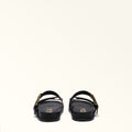 Furla Solea Sandal T.10 in Black - Shoes 