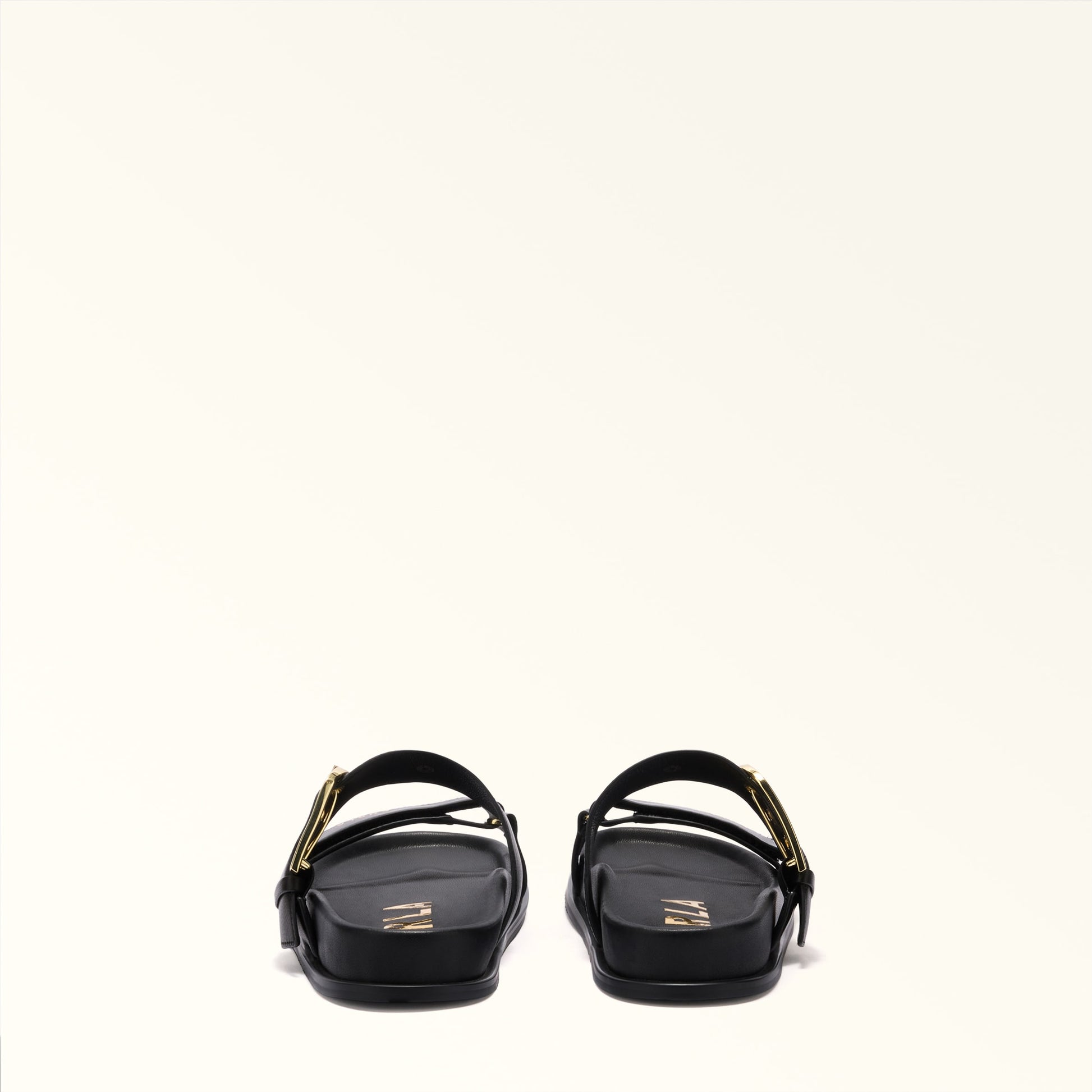 Furla Solea Sandal T.10 in Black - Shoes 