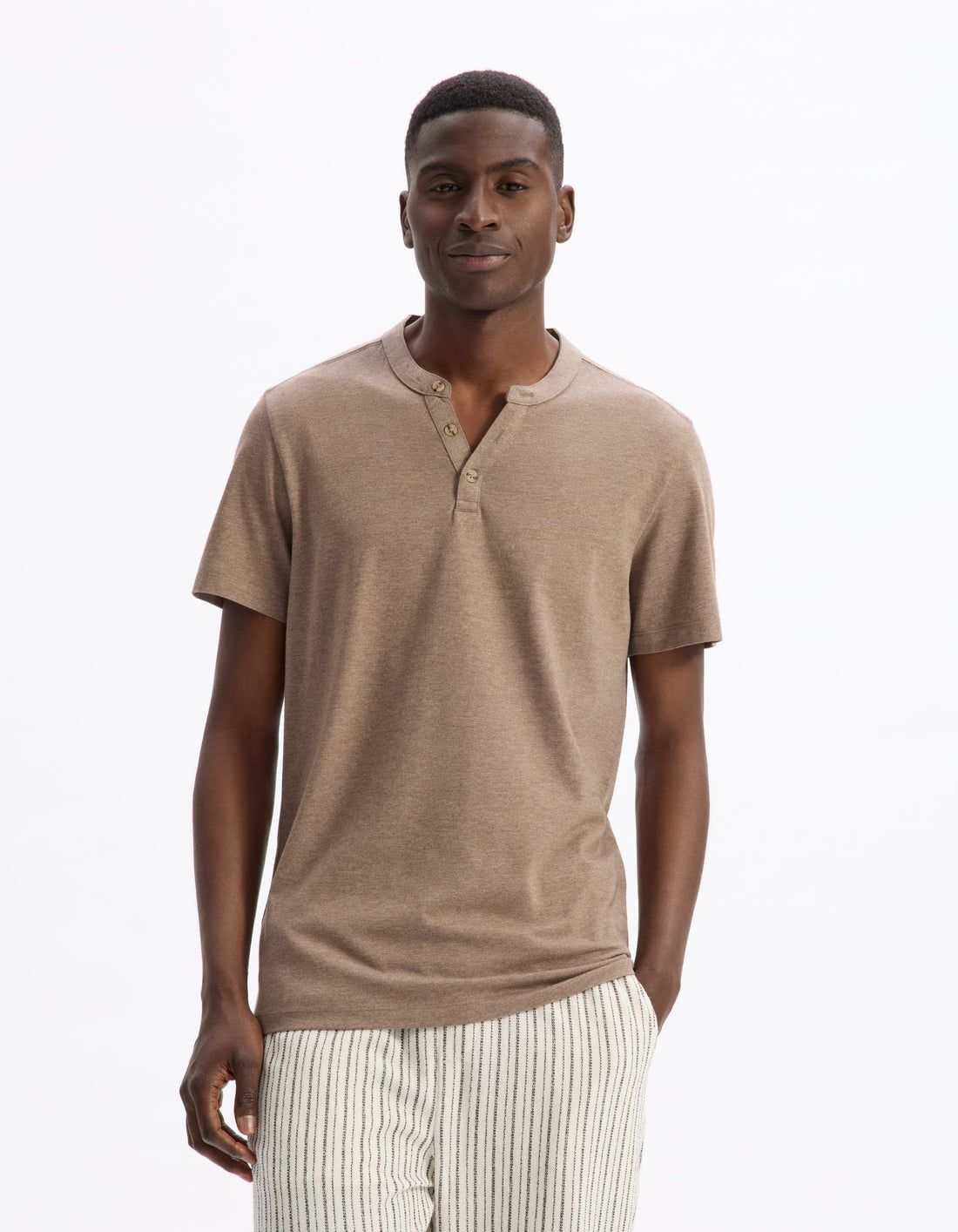 taupe Short sleeves TShirt