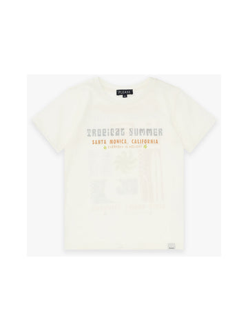 white t-shirt T-SHIRT KHABBAZ