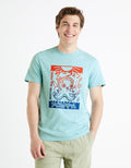 FEONJAP LIGHT BLUE SS TSHIRT - Celio lebanon