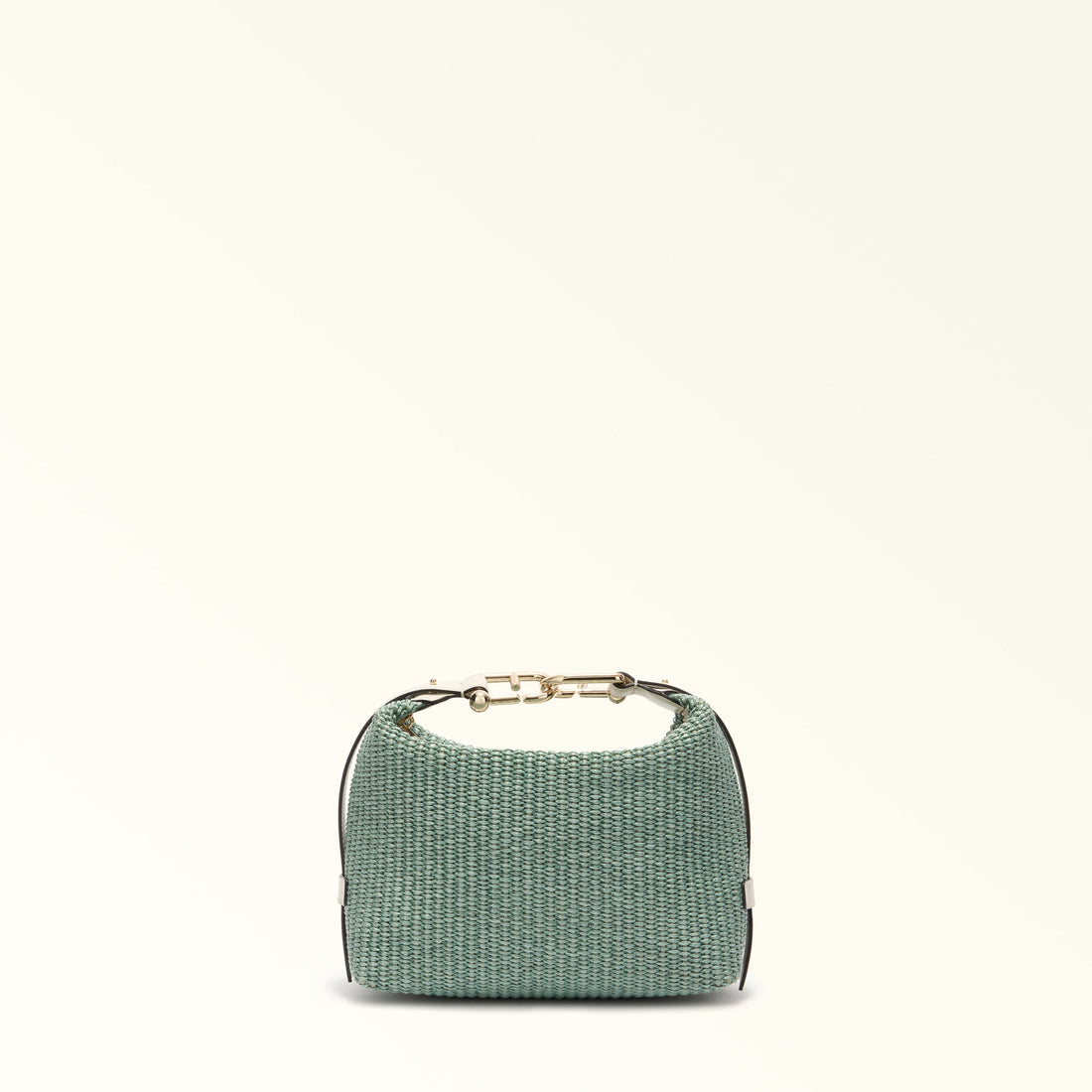 Furla Tonie Mini Hobo in Green - Bags 
