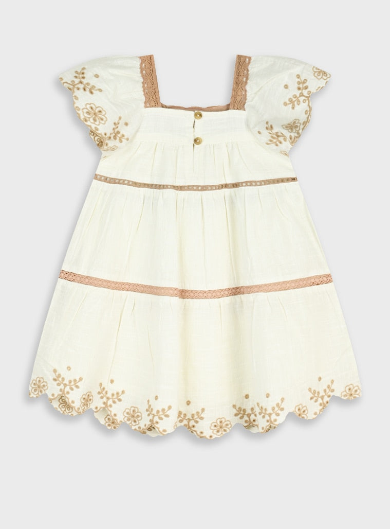Beige Dress for Girls