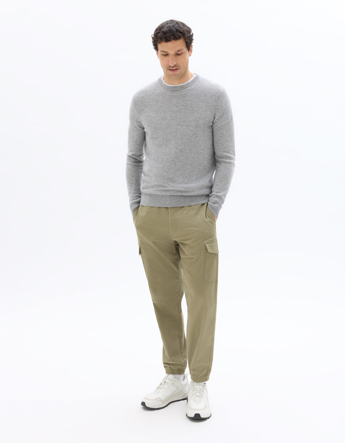 Khaki Cargo pant for men