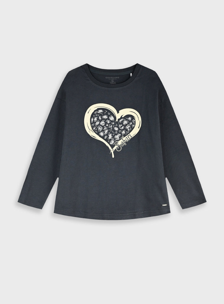 Cotton Girl Blouse - Cloud Grey