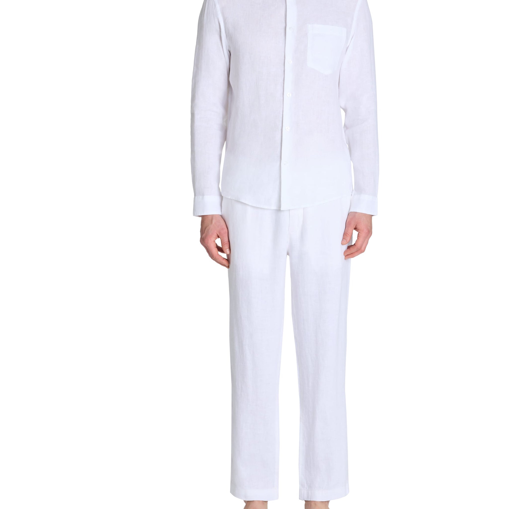 white Long sleeves Shirt