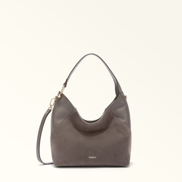 Furla Lara S Hobo Bag In Leather