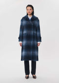 Marcelle coat in navy by Tara Jarmon