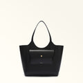 Furla Lea M Tote in Black - Bags 