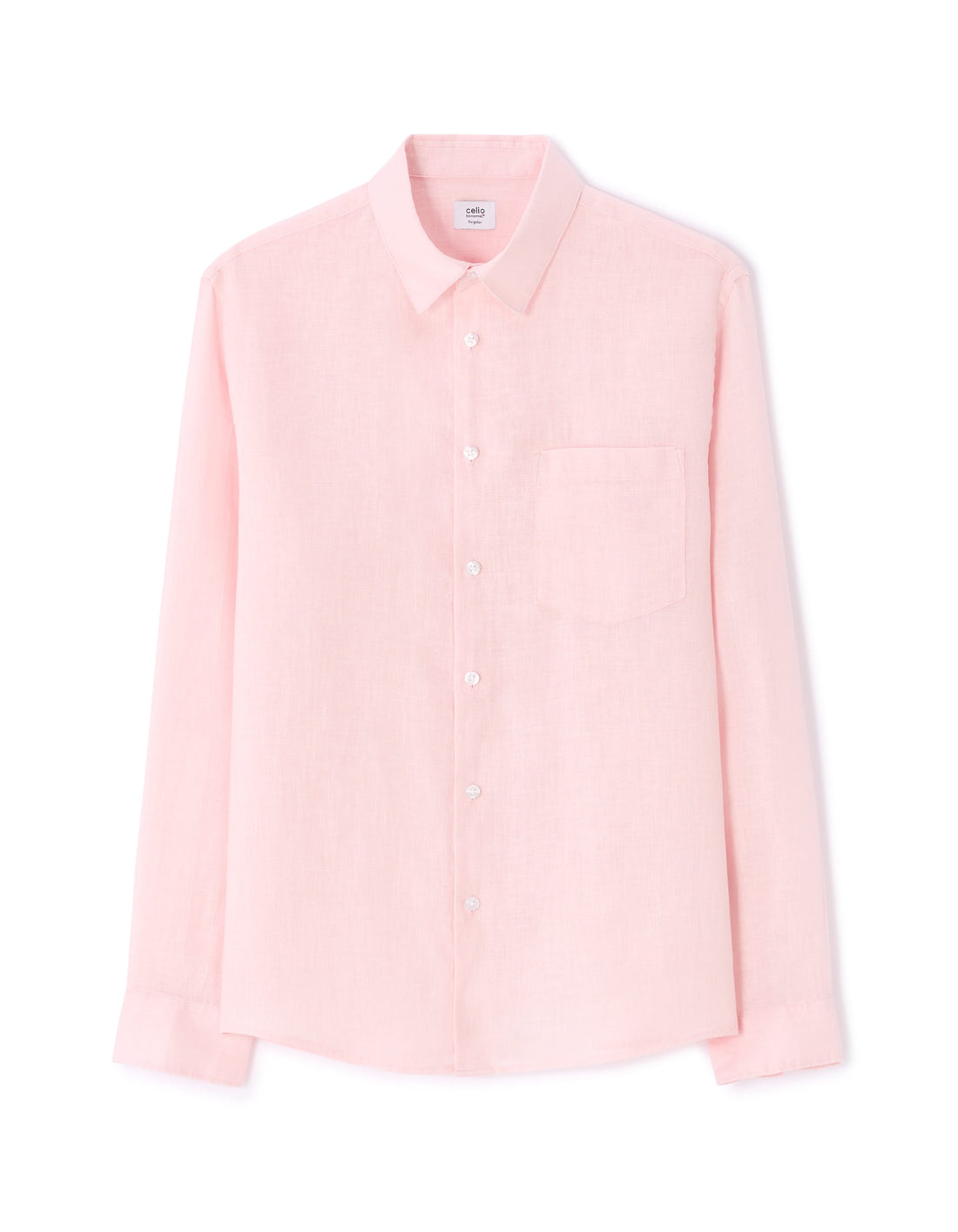 pink Long sleeves Shirt