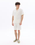 Regular Fit 100% Cotton Jacquard Short Sleeve Shirt Celio